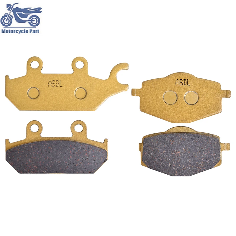 Carbon Ceramic Motorcycle Brake Rotor - ヤマハXT600E（1992-1994年式）、XT600、XT600E（1995-2003年式）、XTZ660テネレ（1991-1998年式）用、フロントおよびリアブレーキパッドセット。
