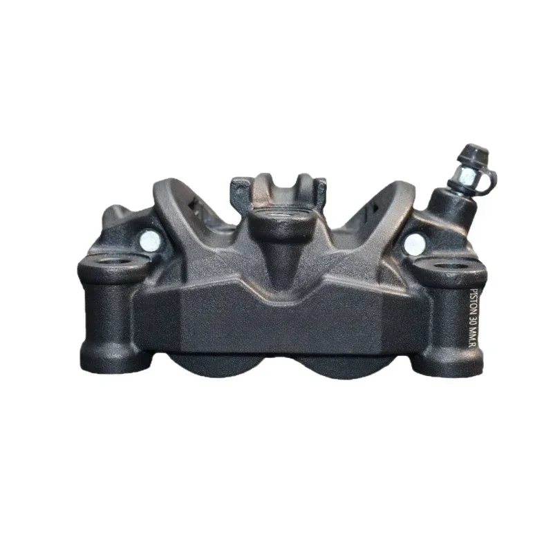 クリアフォージドブレーキキャリパー非対称4ピストン100MM - Forged Front Brake Caliper 4 Piston のレビューと価格
